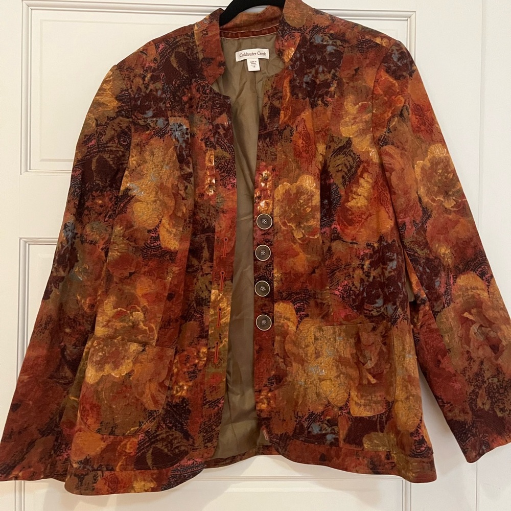 Rose overprint jacket